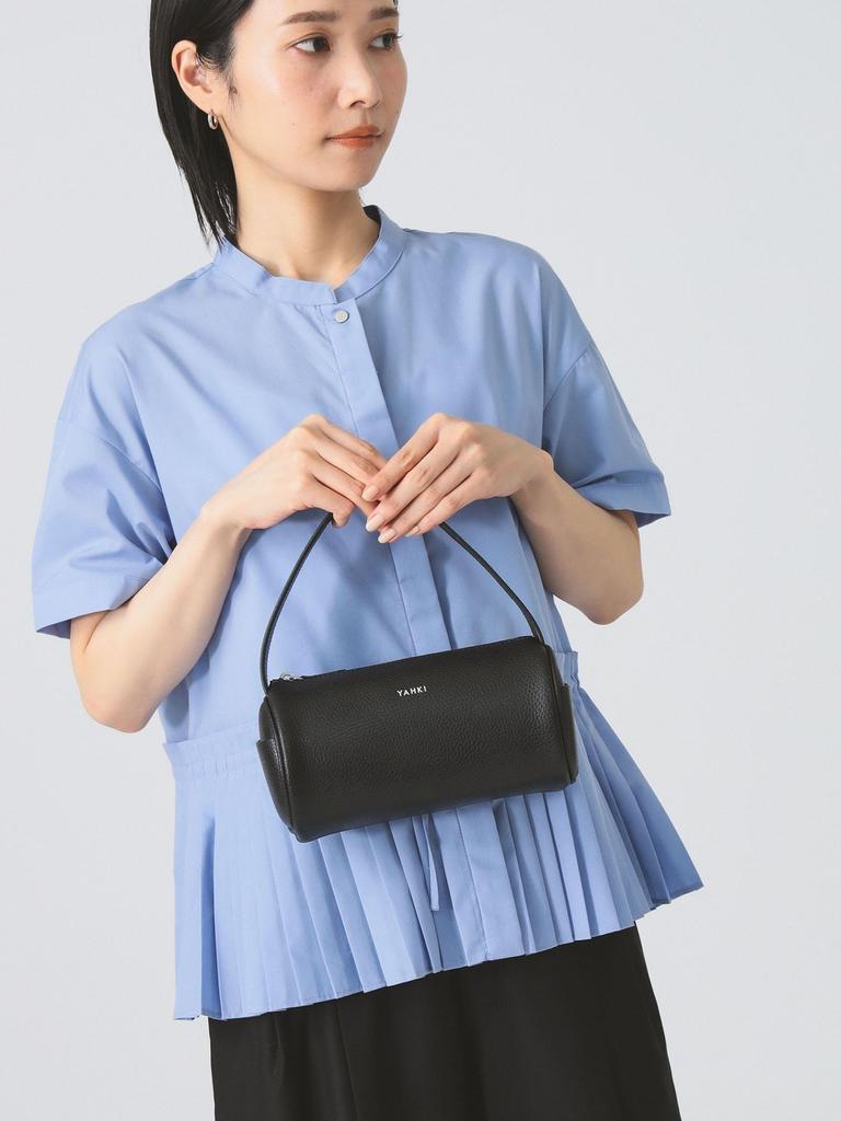 Ray Beams YAHKI YH-740 Leather Handbag, Women's, Black, Free Size