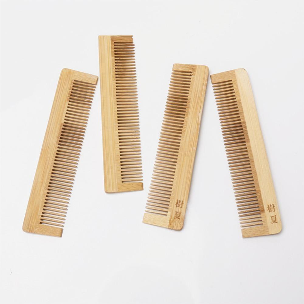 Portable Wooden Comb Hair Care Anti-static Hair Brushes Natural Massage Hair Combs