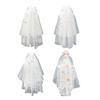 Schleier mit Schmetterlingen für Braut Brautjungfern Hochzeitszeremonie Schleier Brautkleid Kopfschmuck Junggesellinnenabschied Brautparty Schleier