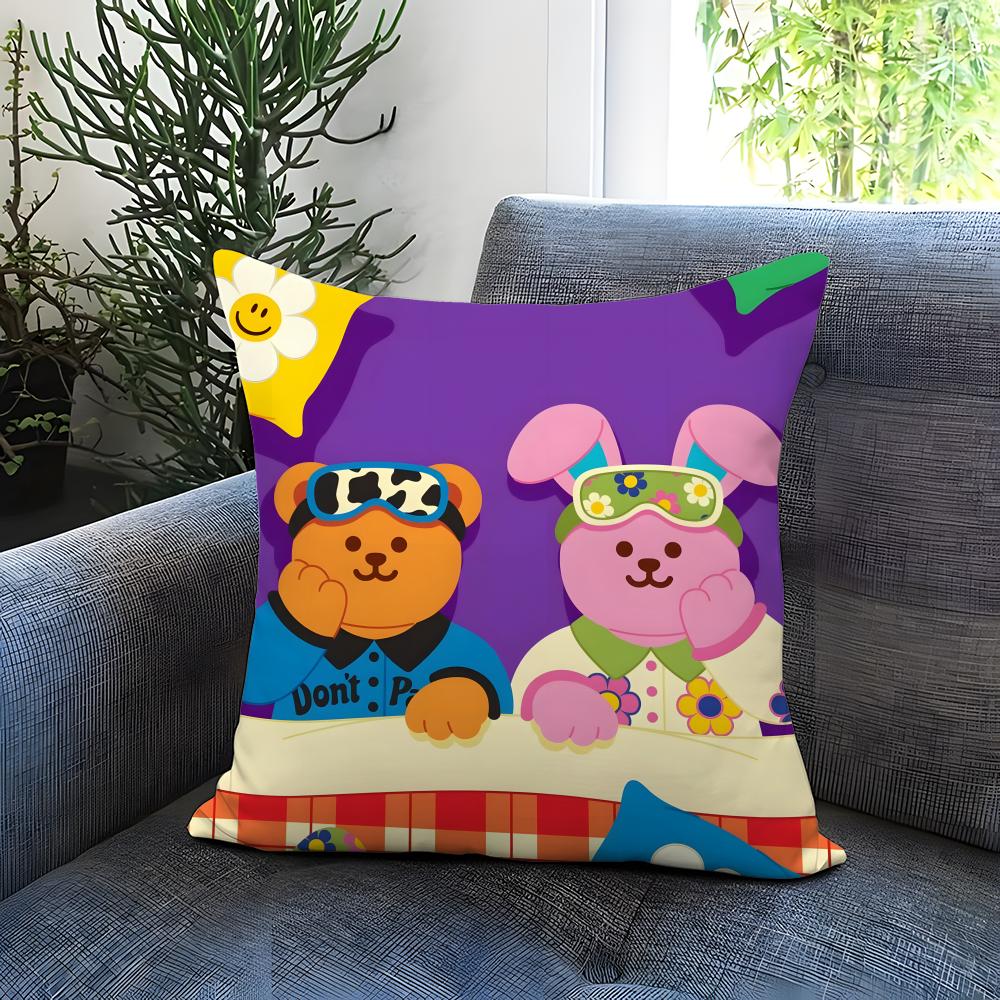 Hot W-WWiggle Wiggle Cushion Cover Comfortable Reversible Pillow Cover Ideal for Car Sofa Bedroom & Beyond