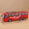 1/16 Scale School Bus Model Car Toys Yellow Color Inertia City Bus Toy  Children Toy