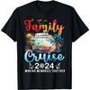 Familie Cruise Schip Vakantie Reis 2024 Familie Cruise Bijpassend T-shirt