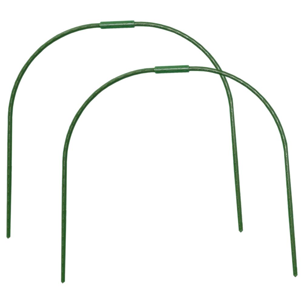 2 Pcs Greenhouse Planting Rack Hoops for Gardening Plants Racks Support Supplies Planter
