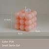 Ins Bubble Cube Shaped Candle Handmade Scented Candle Aromatherapy Soy Wax Candle Home Decoration Wedding Birthday Party Candles