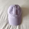 Cotton Baseball Cap For Women With Sun Protection And Embroidered Letters For Casual And Chic Style
