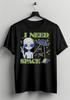 Ich brauche Platz UFO Alien Kurzarm Unisex T-Shirt Außerirdisches Shirt Aus dieser Welt Tee Introvertiertes Tee