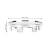 Wheel Center Cap, Tire Hub Cap, Outer Diameter 59mm, Inner Diameter 51mm, Universal Fit Most Vehicles (Plated)