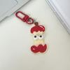 Expressive Fruit Keychain Lightweight Sturdy Key Holder For Daily Use Cute Bag Accessory Perfect Gift For Couples