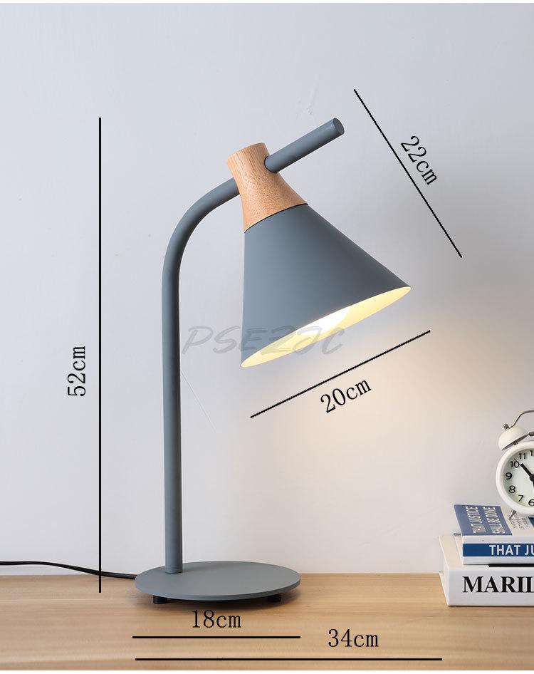 Minimalist Bedroom Lamp Creative Homestay Bedside Lamp Art Study Eye Protection Study Desk Lamp
