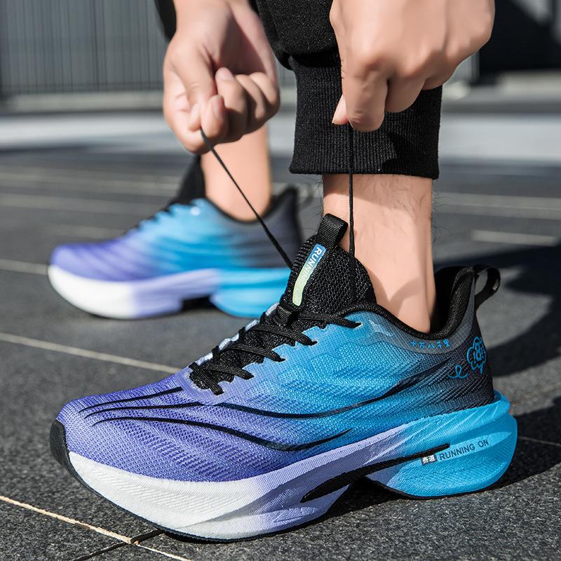 

2025 new boys sports full carbon board men s student special running shoes men s shoes sports shoes shock-absorbing running shoes 33
