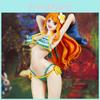 Atemberaubende PVC One Piece Nami Figur im Bikini-Badeanzug-Design für Anime-Sammler