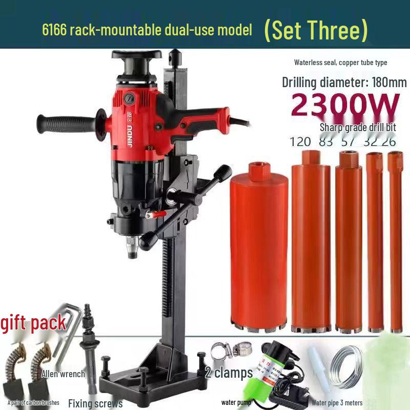 Jindu High-Power Dual-Use Hydraulic Concrete & Rhinestone Drill Machine