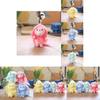 Adorable Cute Lion Plush Toy Cartoon Bag Charm Keychain Stuffed Doll 14cm