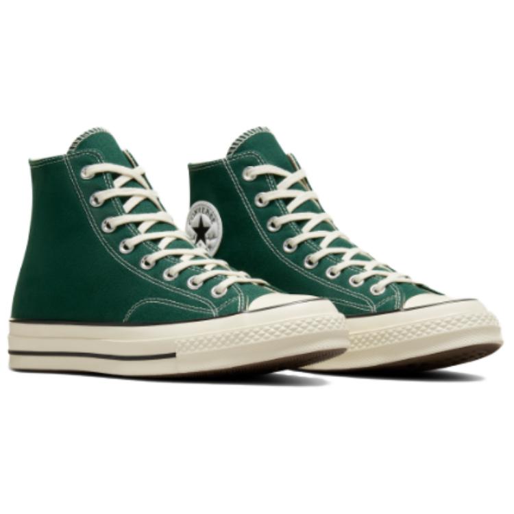 Converse Chuck 70 High Green Envy Unisex Sneakers Egret Black A09467C