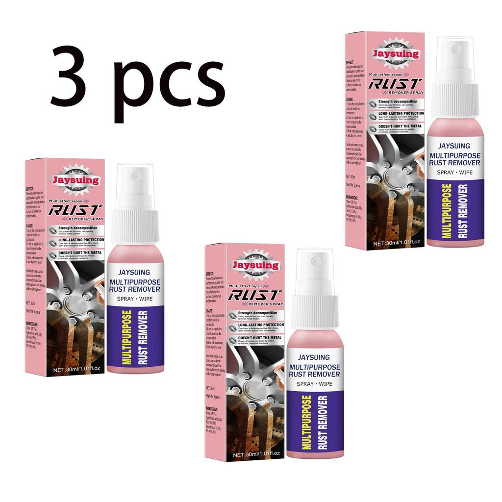 Jaysuing Rostentferner & Polierer 30ml - Automobil Metall Rostentferner, Autoreinigung, Polieren, Schmieren und Rostschutzspray