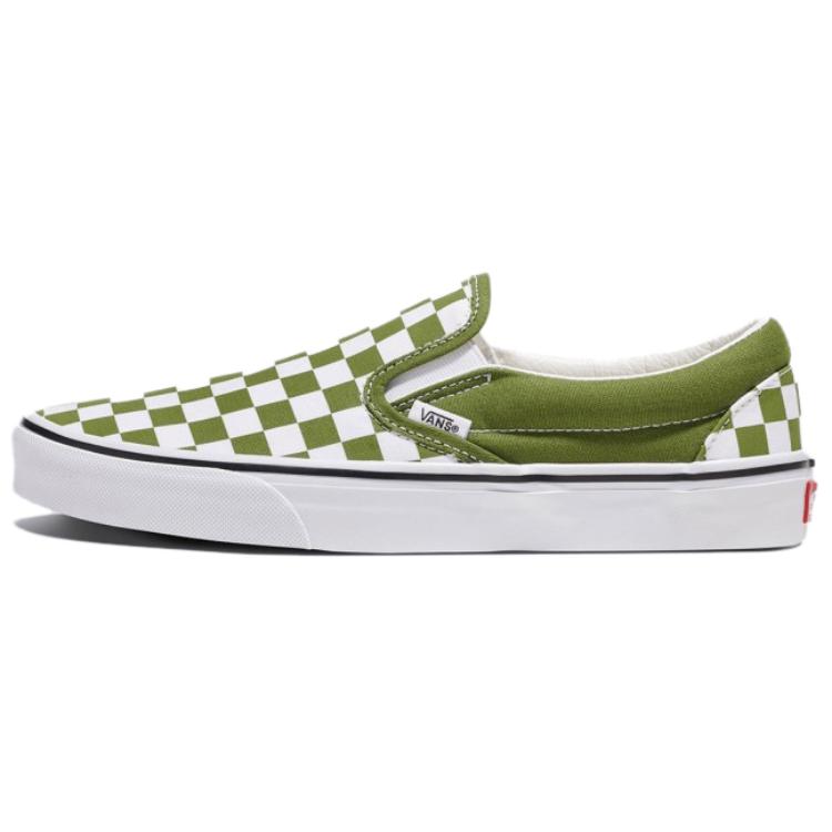

Vans Slip-On Color Theory Comfortable Fashion Low-Top Skate Shoes Unisex sneaker Green VN000D03CIB1 42