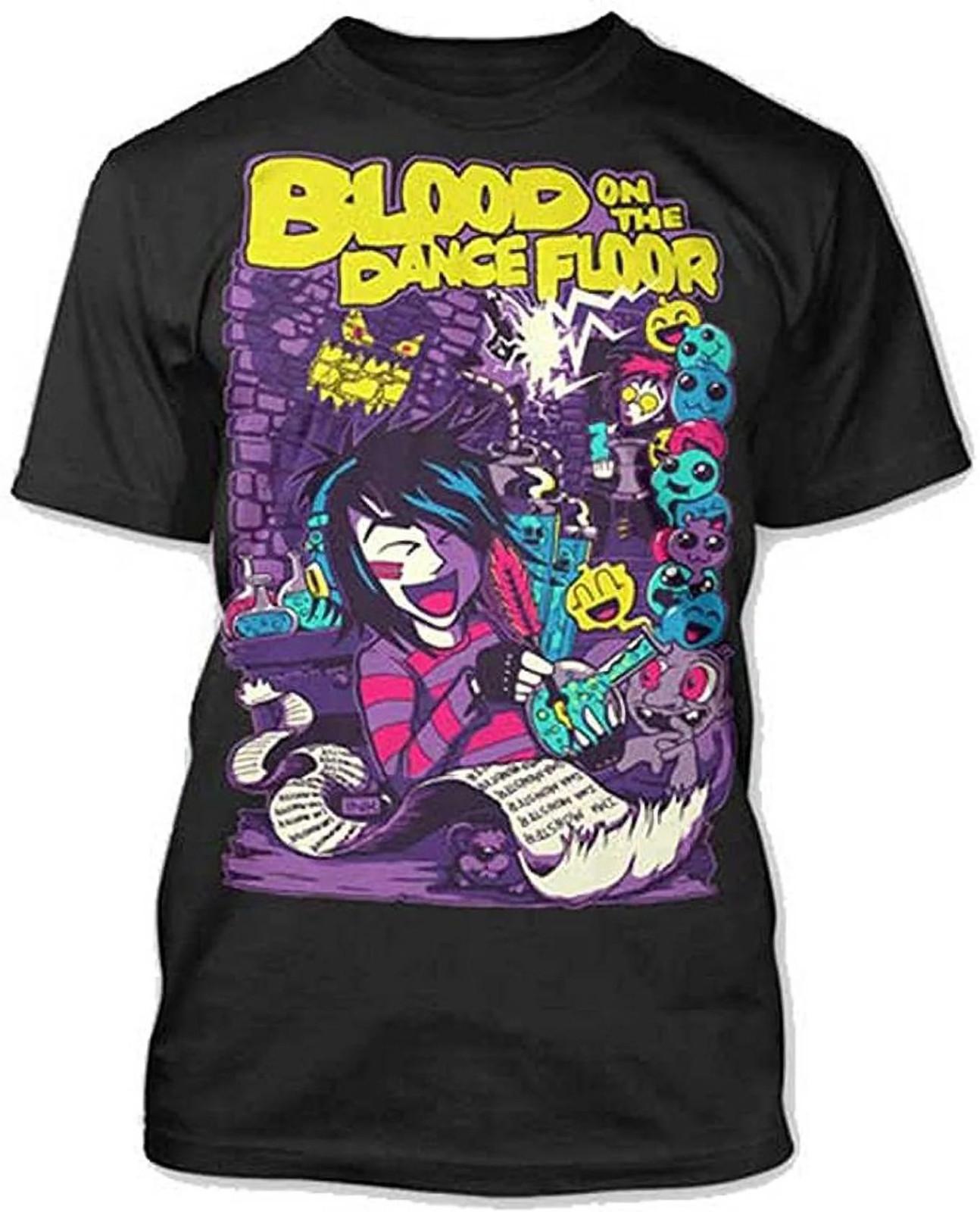 Vtg Blood On The Dance Floor Band Cotton Black All Size Unisex Shirt BT350 S