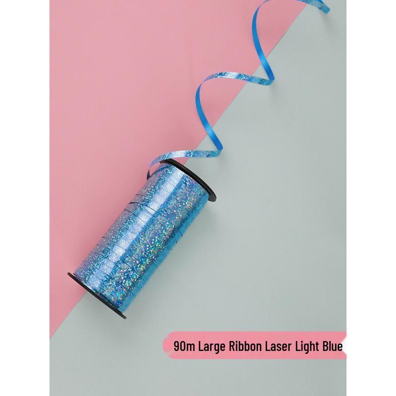 Balloon Ribbon Decoration for Helium Balloons - Party Supplies with Pull Flower Design for Weddings