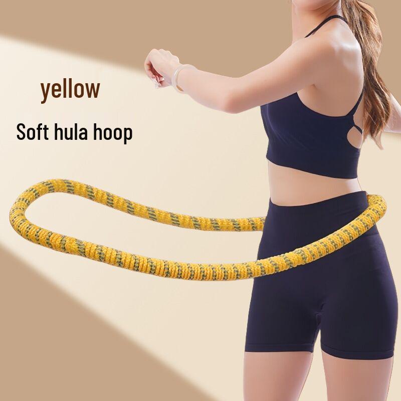 Spring Fitness Weighted Hula Hoop - Soft Body Slimming & Abdominal Toning Exercise