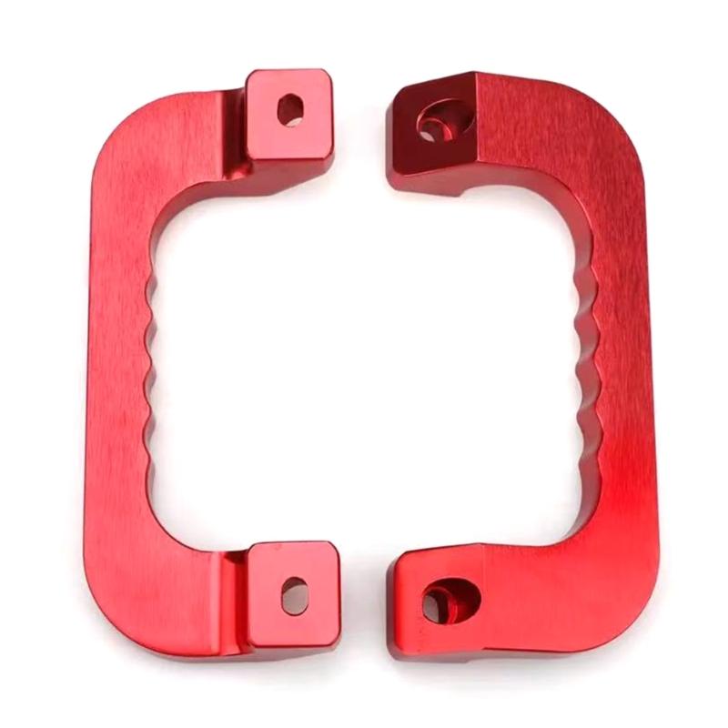 Алюминиевая Ручка Двери Автомобиля Функциональная Ручка Двери Современная Ручка Двери Практичная красный