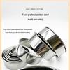 Stainless Steel 11-Piece Round Cookie and Mousse Cutter Set