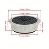 2pcs 60mm Desk Cable Grommet Wire Hole Cover Cord Organizer Table Outlet Port Management