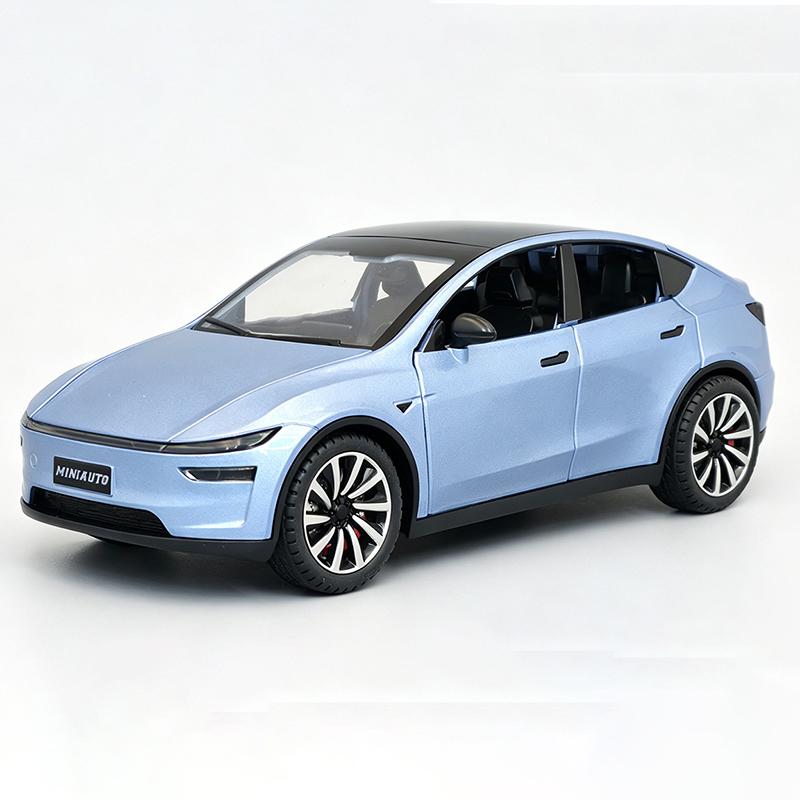 AAZP1 1:24 Model Y 2026 SUV Alloy Car Model Diecast Metal new Energy Vehicle Car Model High Simulation Sound and Light Collection Gift