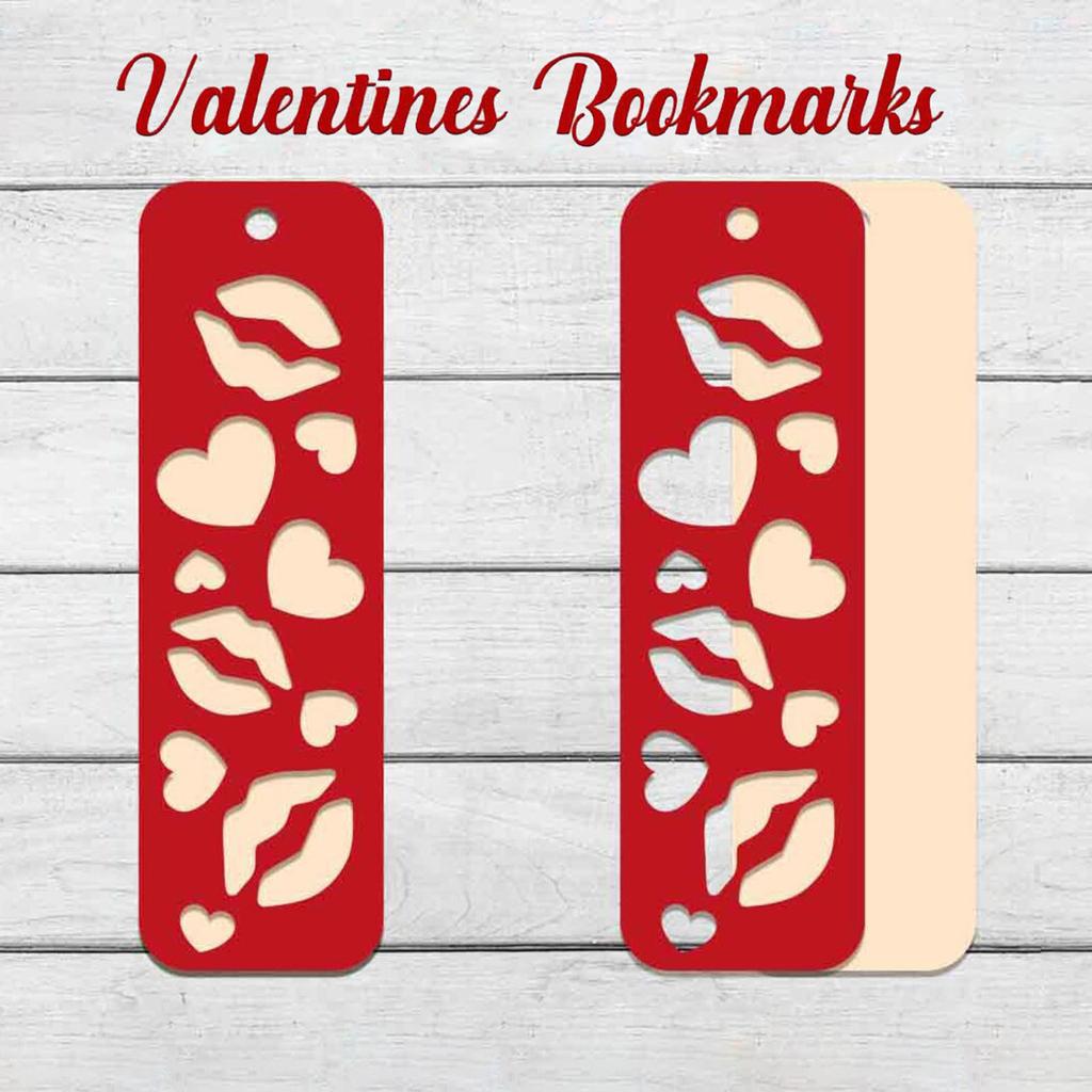 Bookmarks, Wooden Labels, Couple Gifts Valentine's Day Bookmark