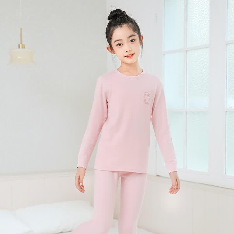 Hongdou Kids 7A Antibacterial Thermal Underwear Set
