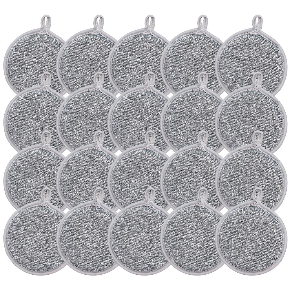 5/10/20pcs Steel Scrub Spong Multipurpose Dishwashing Sponges for Kitchen Sinks