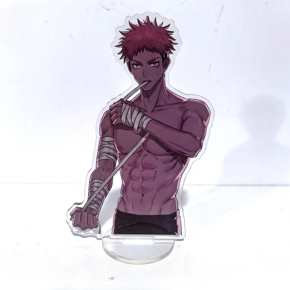 

15CM Anime Jujutsu Kaisen Gojo Satoru Nanami Acrylic Stand Figure Board Cold Season Coat model Desk Decor Present 15cm