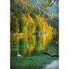 Mountains and Rivers DIY 5D Diamond Painting Rhinestone Picture Full Diamond Embroidery Gift Mosaic Cross Stitch Home Decoration