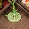 Elegant Jewelery Drawstring Bag with Tassel Retro Brocade Pouch Empty Sachet  Hanfu Accessories