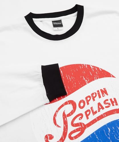[IMPROVES] [SIDEWAYSTANCE] Poppin' Splash Long Sleeve Ringer T-Shirt