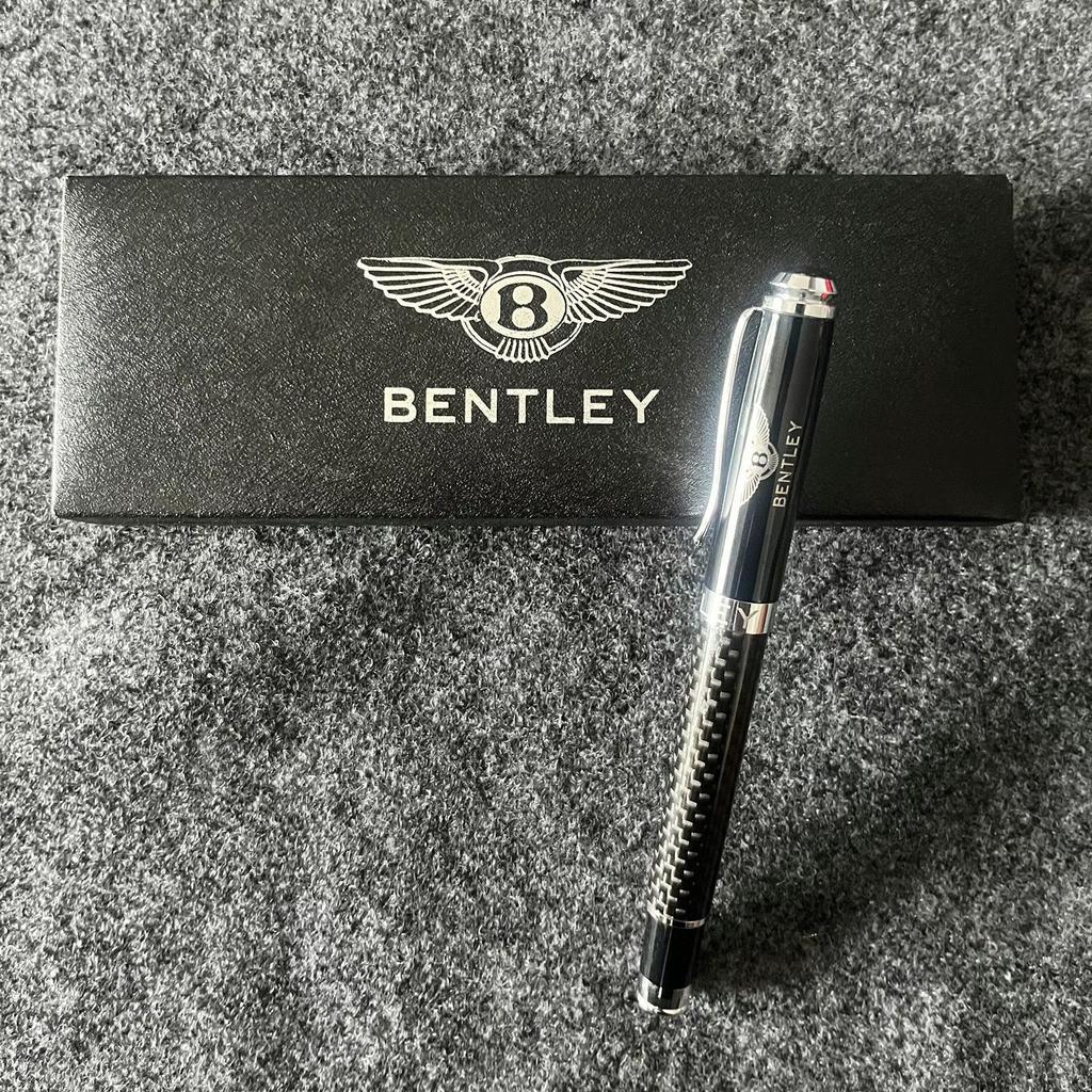 Bentley LOGO Minneskulspenna Metall Affärskulspenna Snabbtorkande Hållbar Penna Kontor Affärer Och Kontor Anpassad