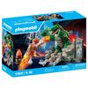 Playmobil 71831 Les super-héros contre le lézard géant, Super Heroes, univers miniature, 72 pièces, dès 4 ans