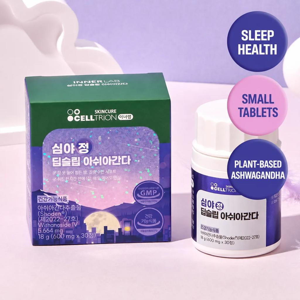 INNER LAB Simyajeong Deep Sleep Ashwagandha 30 Tablets (1-month Supply)