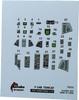 Lambo Models 1/72 F-14B Interior 3D Decal (for Hobby Boss) Plastic Model Decal LNB72111 (Airplane)