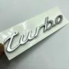 1Pc 3D Turbo 4 S Logo Car Emblem Accessories for Panamera Cayman Boxster Cayenne Macan