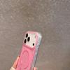 Jelly Glitter For Magsafe Wireless Charging Case For iPhone 17 Air 16 15 14 Pro Max Magnetic Shockproof Transparent TPU Cover