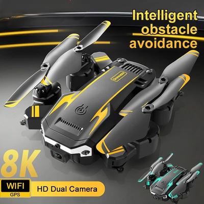 New Dual Camera S6 Drone HD Aerial Photography Aircraft WIFI FPV All-round Obstacle Avoidance Quadcopter Toy Gift for Children