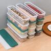 Plastic Noodles Storage Box Large Capacity Food Storage Container Portable Pasta Box  Kitchen
