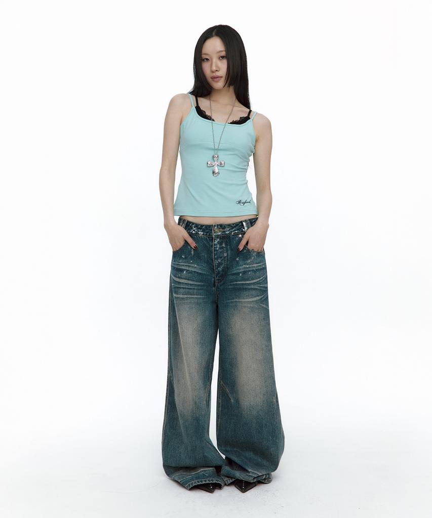 ROUGHNECK Layered Sleeveless Mint