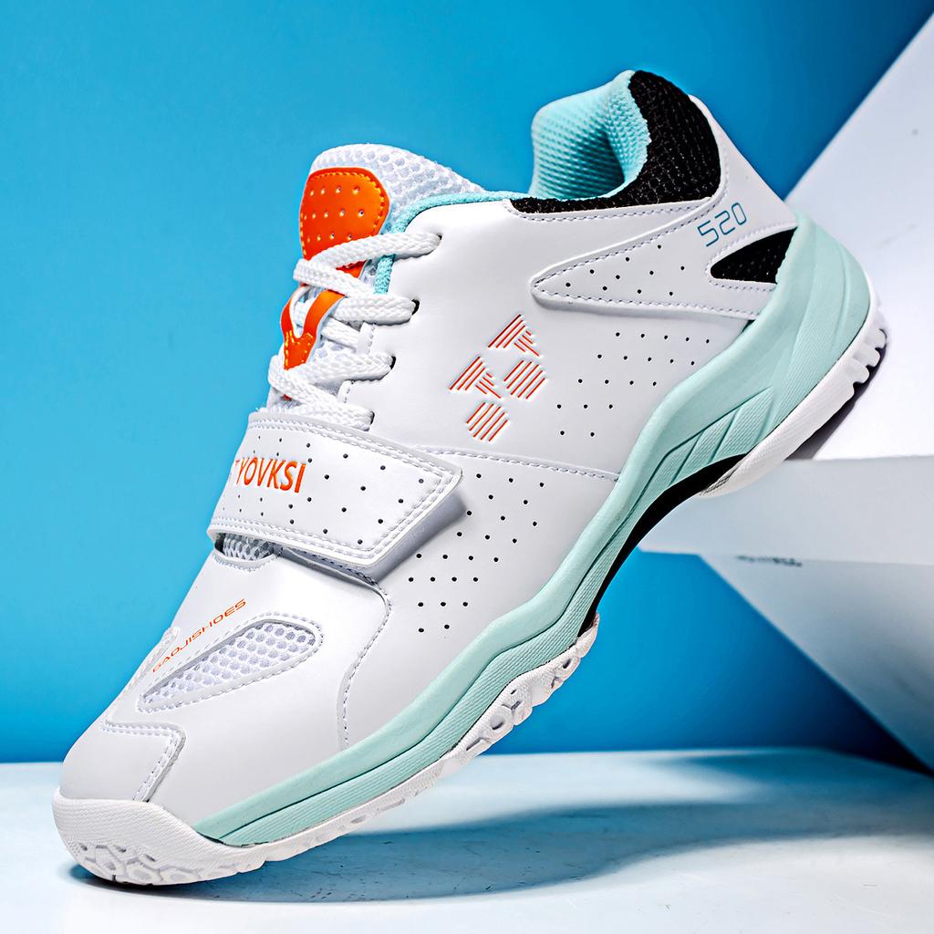 Badminton Shoes Men's Adult Breathable Cushioning Soft Sole Professional Competition Training Sports Shoes Students Children Ultra-light