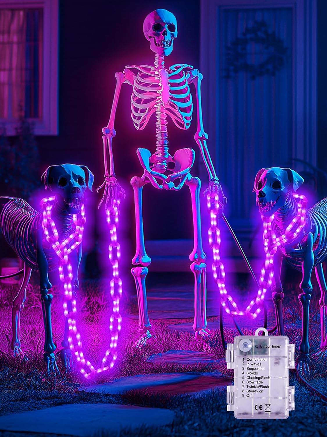Halloween Decorations Battery String Light Plastic