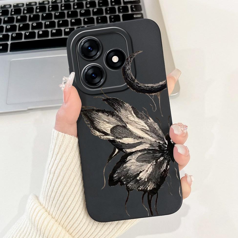 4G For Tecno Spark 10 10C 10Pro Case Cover Aesthetic Cute Cat Funny Girls Boys Back Cover For Tecno Spark 10 Pro Phone Case K17