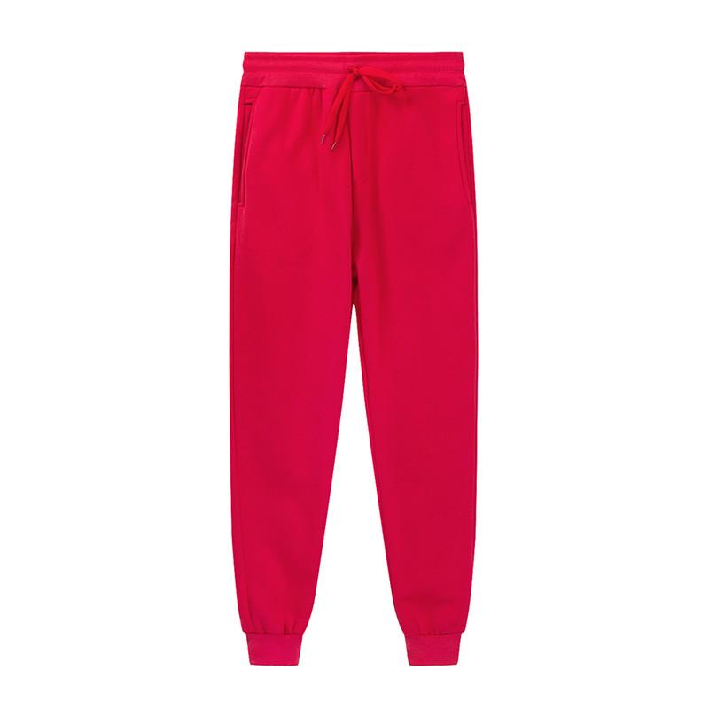Unisex Sports and Casual Fleece Sweatpants for Running and Fitness, Autumn/Winter Long Pants.