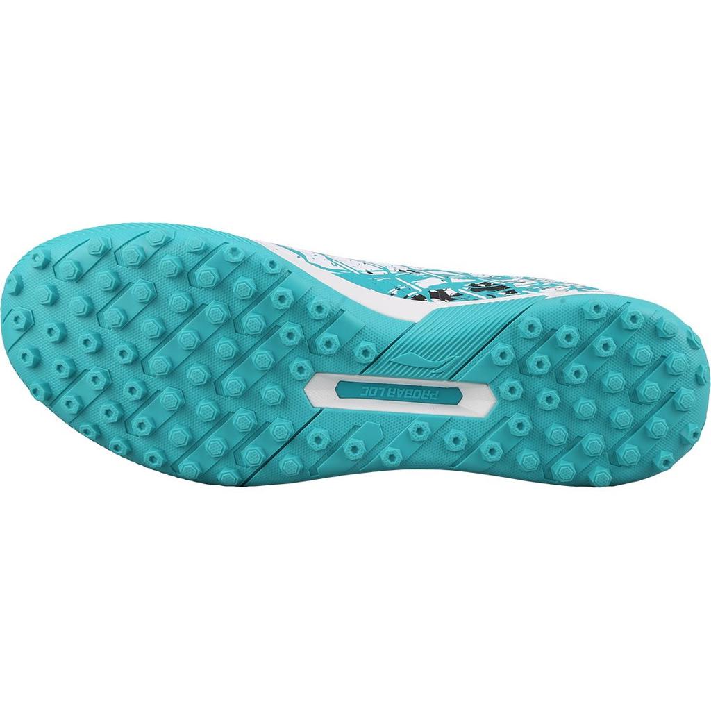 Li Ning Versatile Trendy Comfortable TF (Rubber Studs) Artificial Turf Synthetic Leather Soccer Shoes Men Soccer Shoes YSTU005-18