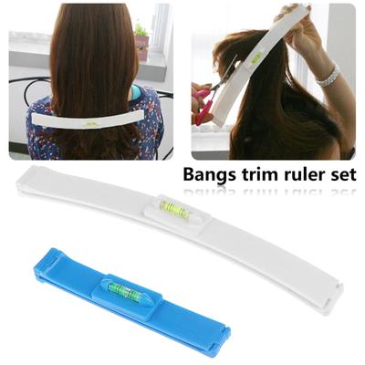 1PCS Hair Cutting Tool Styling Clip Hair Tail Bangs Ruler Trim Cut DIY 1ml