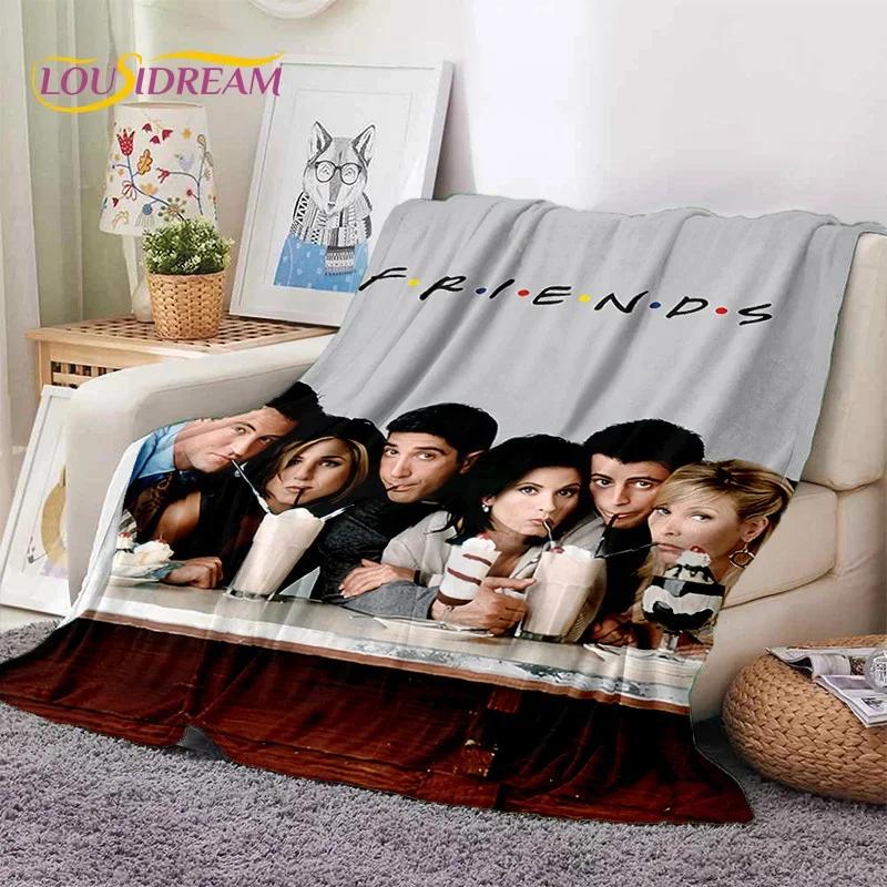 

Latest Friends Classics TV 3D Soft Flannel Blanket for Beds Bedroom Sofa Picnic,Throw Blanket for Cover Outdoor Leisure Kid Gift 75x90cm